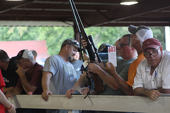 Confiscated weapons auctioned